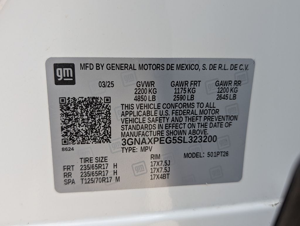 2025 Chevrolet Equinox LT AWD
