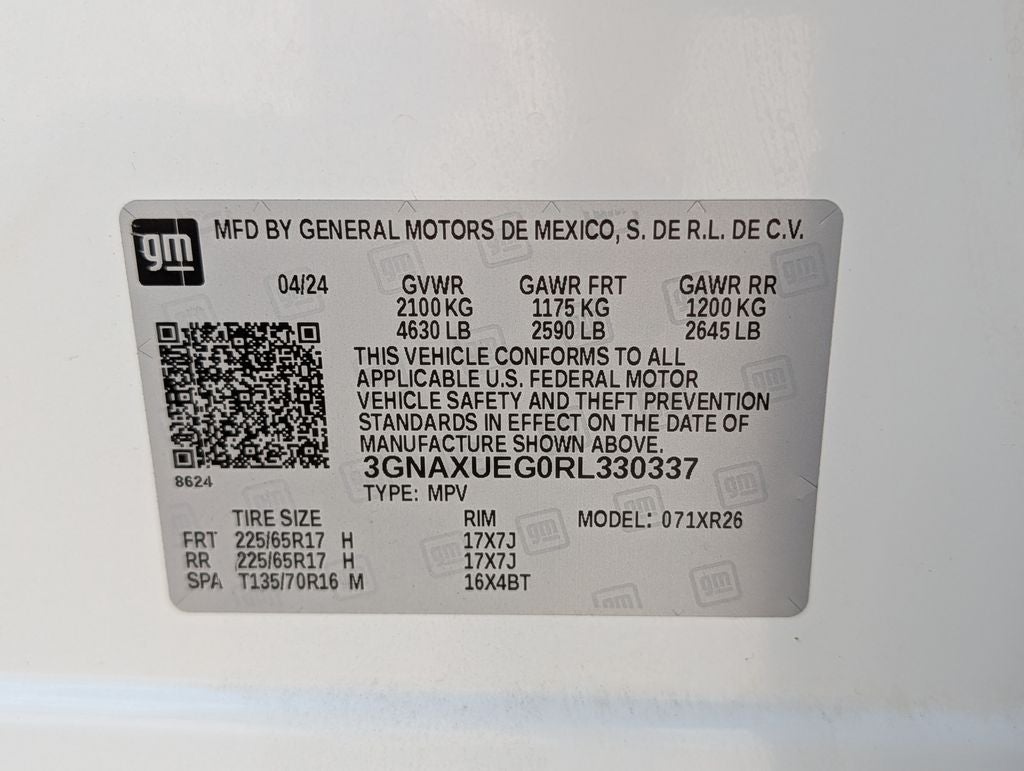2024 Chevrolet Equinox LT