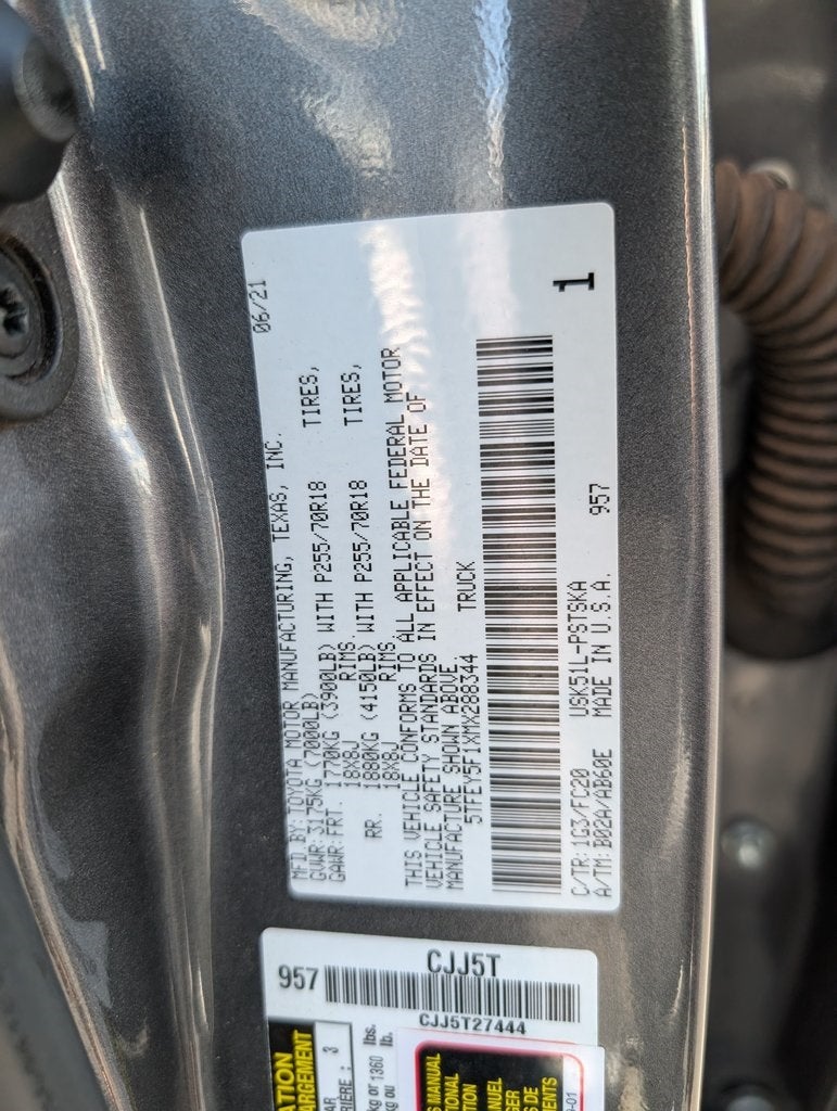 2021 Toyota Tundra SR5