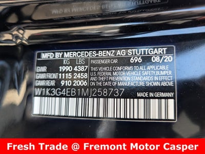 2021 Mercedes-Benz A-Class A 220