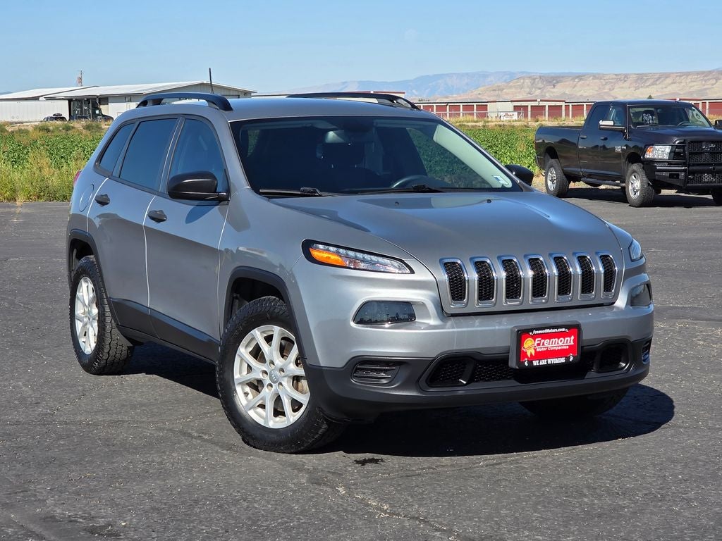 Used 2016 Jeep Cherokee Sport with VIN 1C4PJMAB7GW262964 for sale in Powell, WY