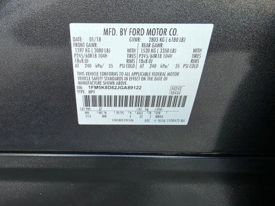 2018 Ford Explorer XLT