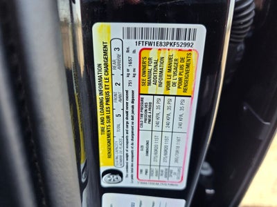 2023 Ford F-150 Lariat Sport package