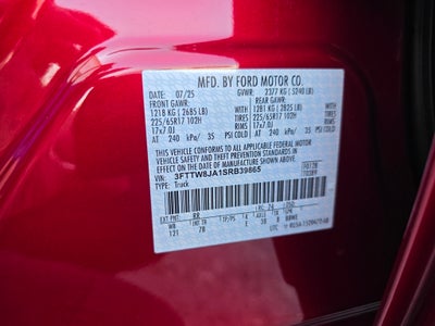 2025 Ford Maverick XLT AWD