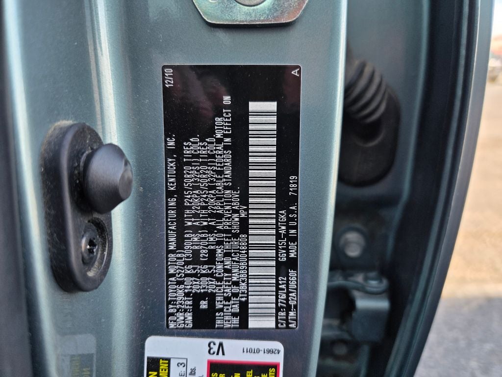 2011 Toyota Venza Base