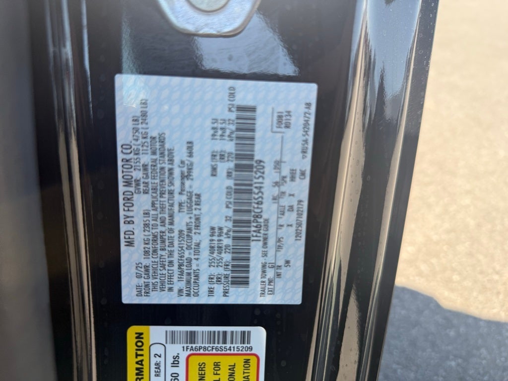 2025 Ford Mustang GT Premium