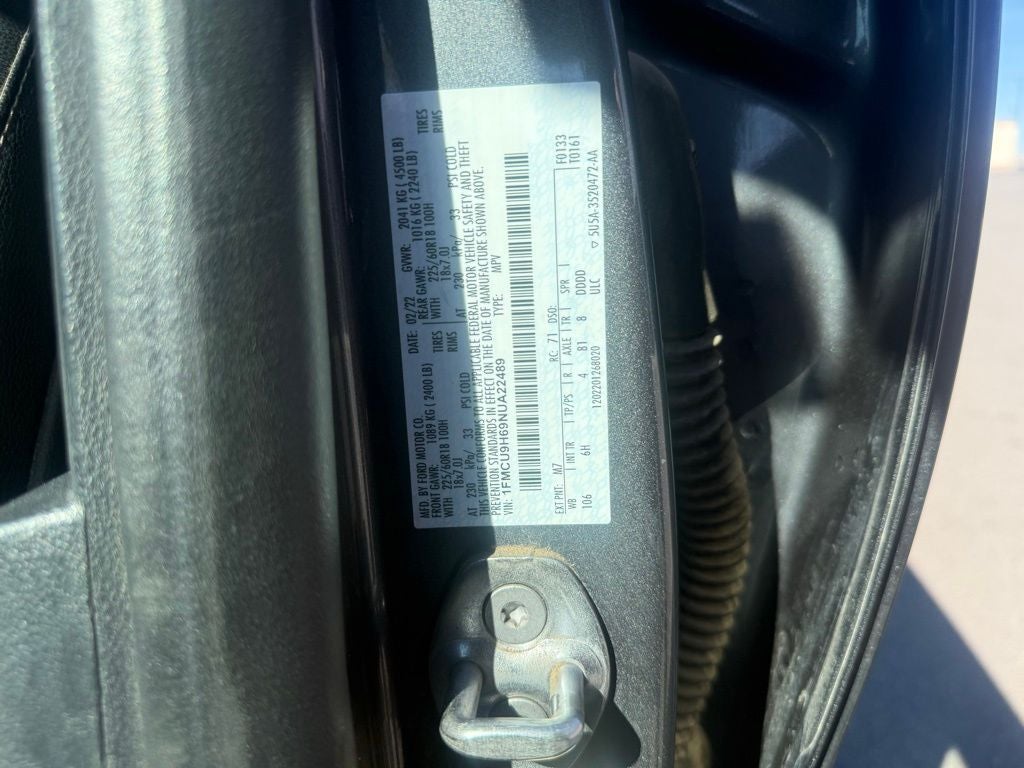 2022 Ford Escape SEL