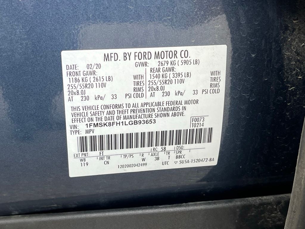 2020 Ford Explorer Limited
