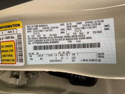 2025 Ford Ranger XLT