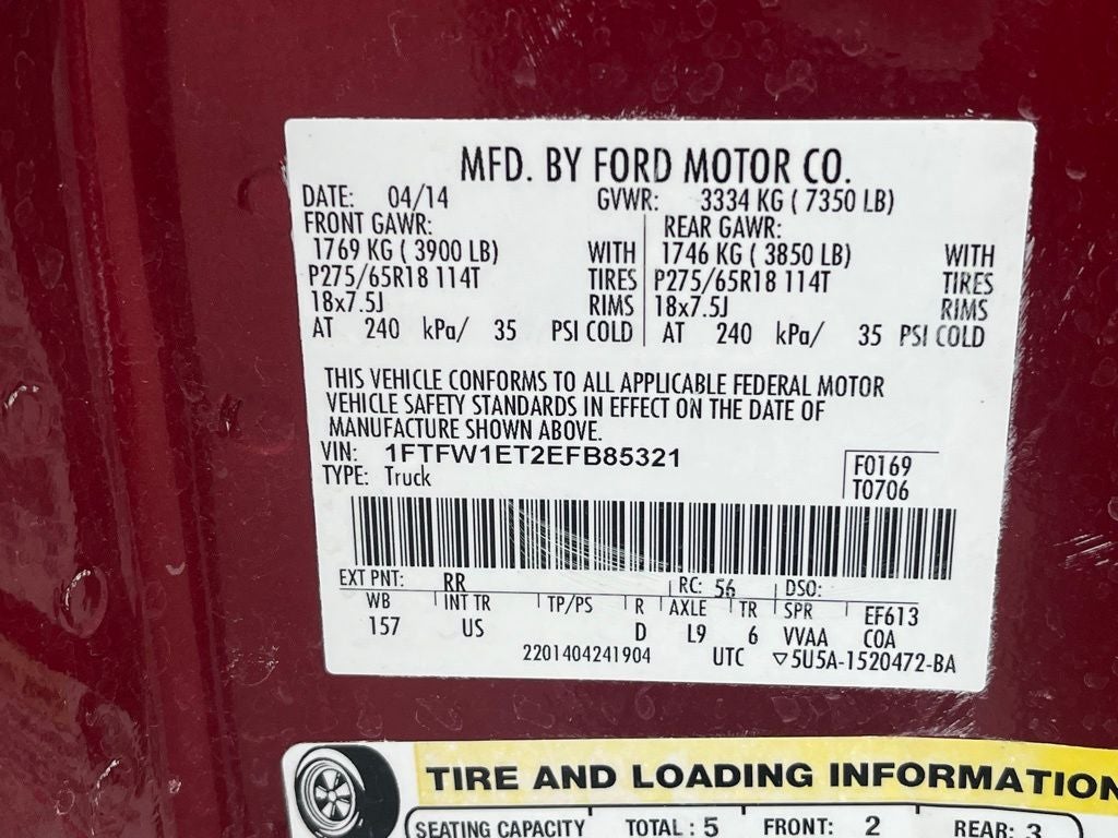 2014 Ford F-150 XLT