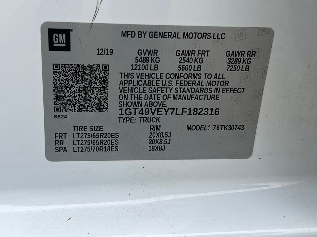 2020 GMC Sierra 3500HD AT4