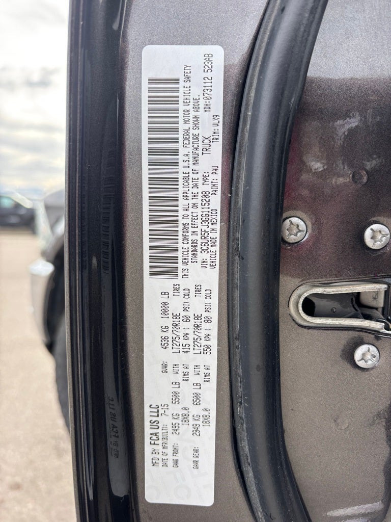 2016 RAM 2500 Laramie