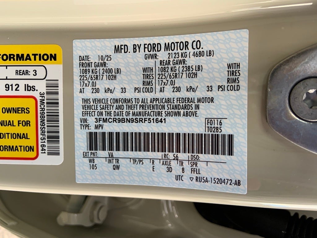 2025 Ford Bronco Sport Big Bend