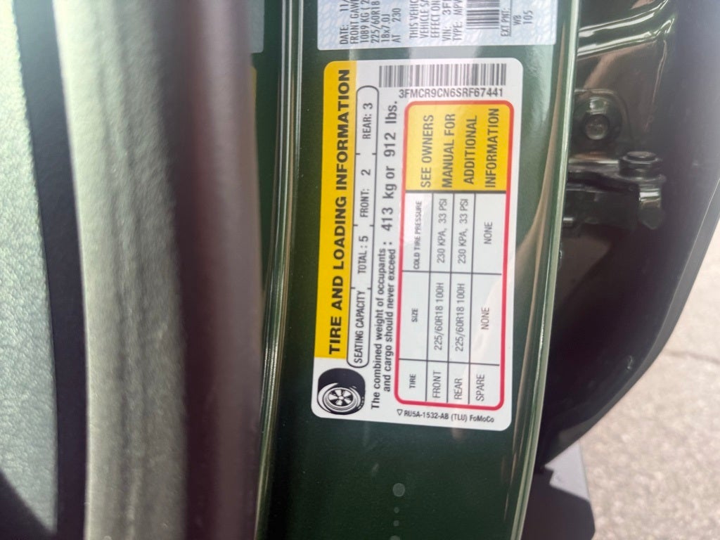 2025 Ford Bronco Sport Outer Banks