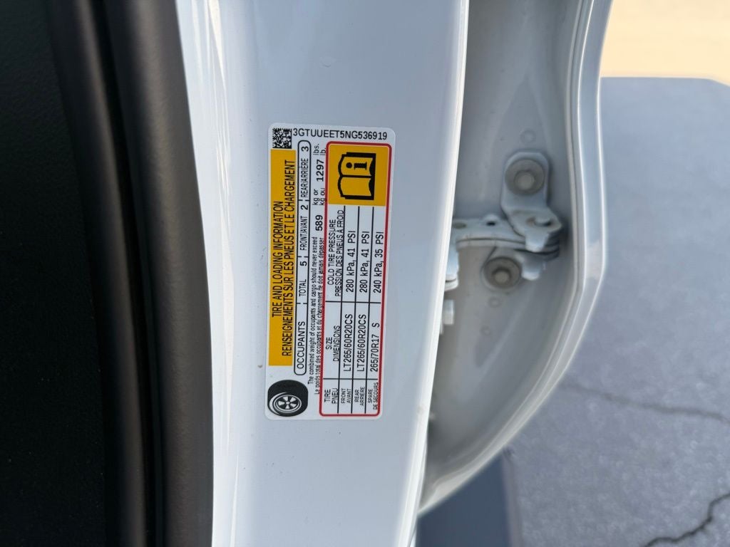 2022 GMC Sierra 1500 AT4