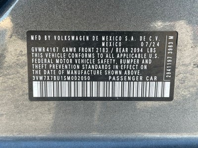 2025 Volkswagen Jetta 1.5T SE