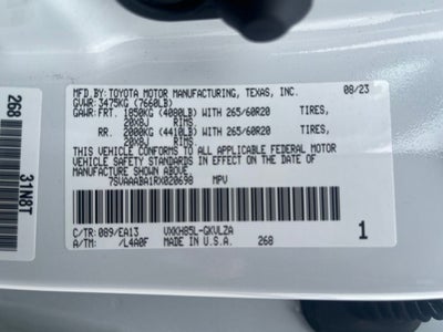 2024 Toyota Sequoia Limited