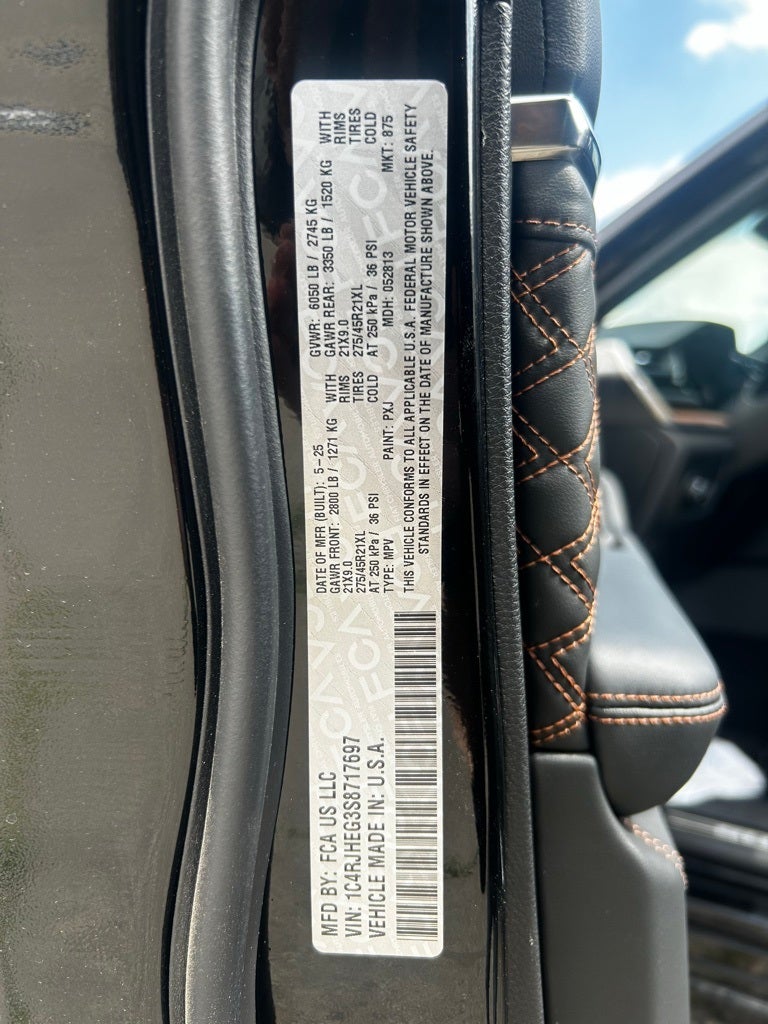 2025 Jeep Grand Cherokee Summit