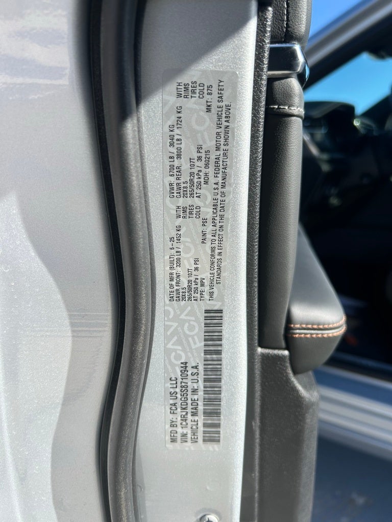 2025 Jeep Grand Cherokee L Overland