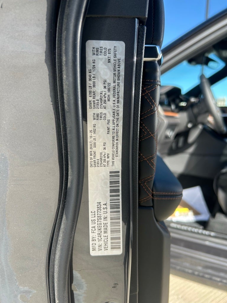 2025 Jeep Grand Cherokee L Summit