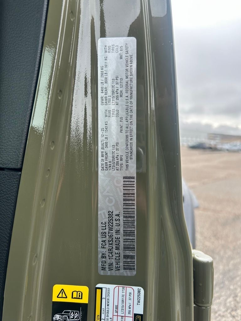 2026 Jeep Wrangler Moab 392