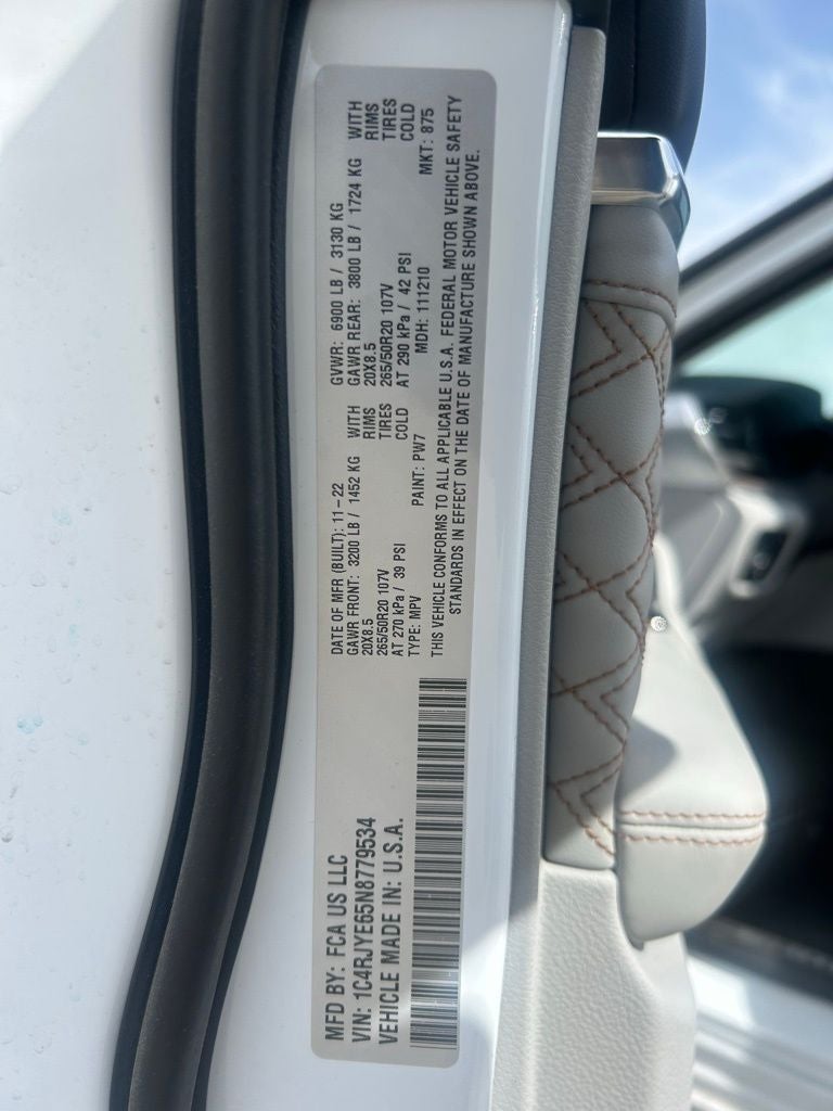 2022 Jeep Grand Cherokee Summit 4xe