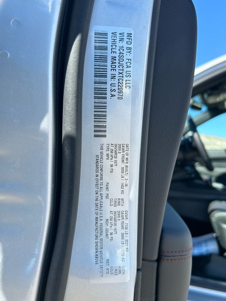 2026 Dodge Durango GT Plus HEMI V8