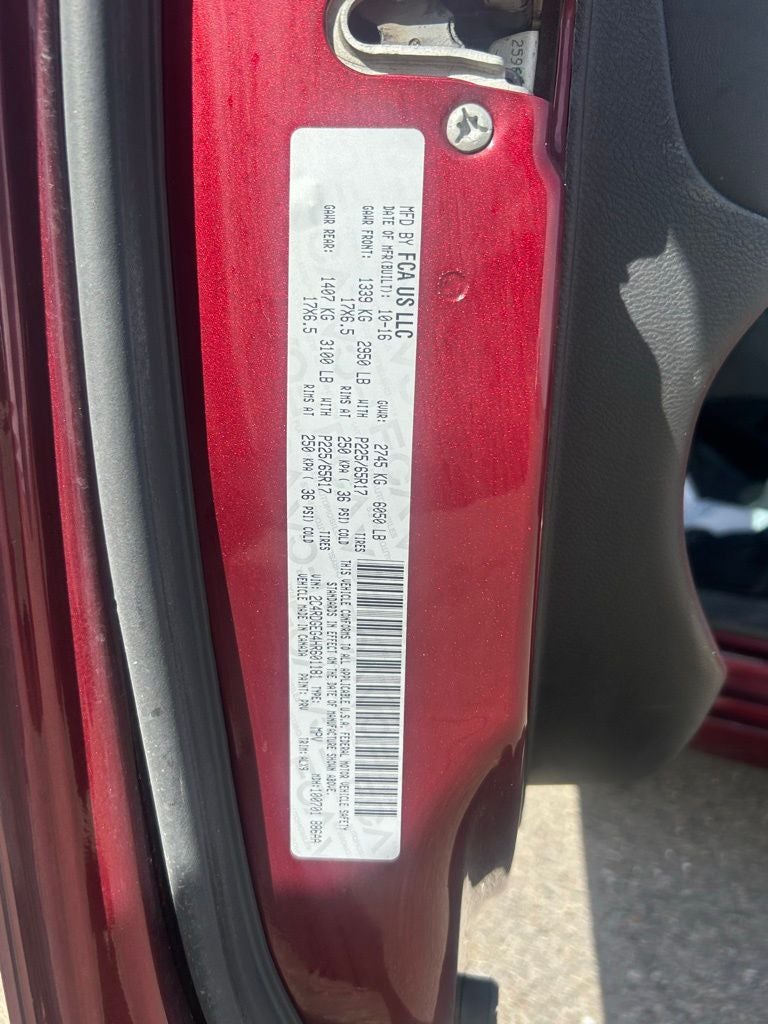 2017 Dodge Grand Caravan GT