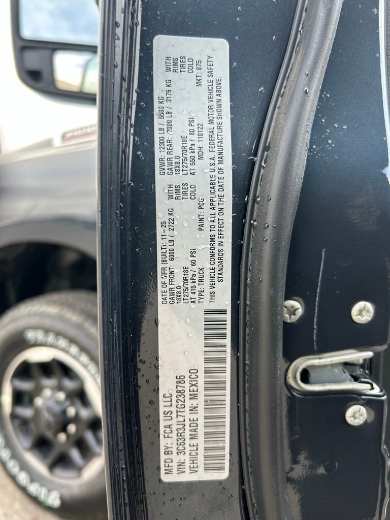 2026 RAM 3500 Laramie