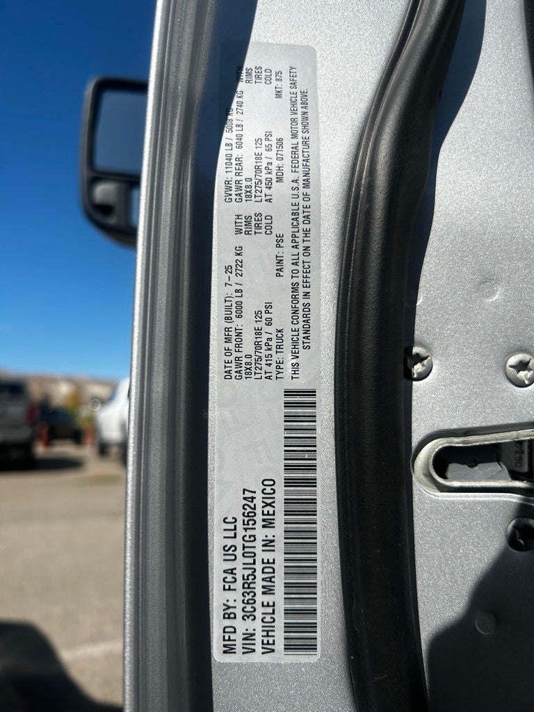 2026 RAM 2500 Big Horn