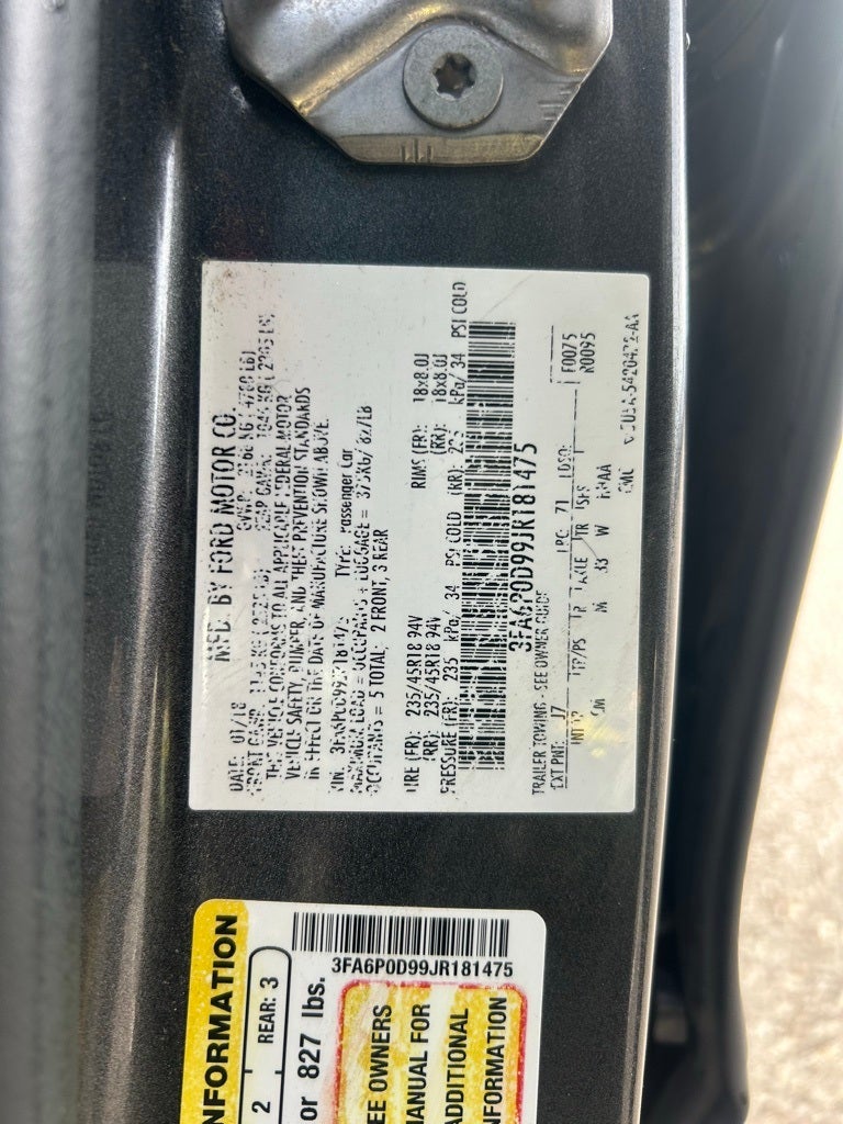 2018 Ford Fusion Titanium