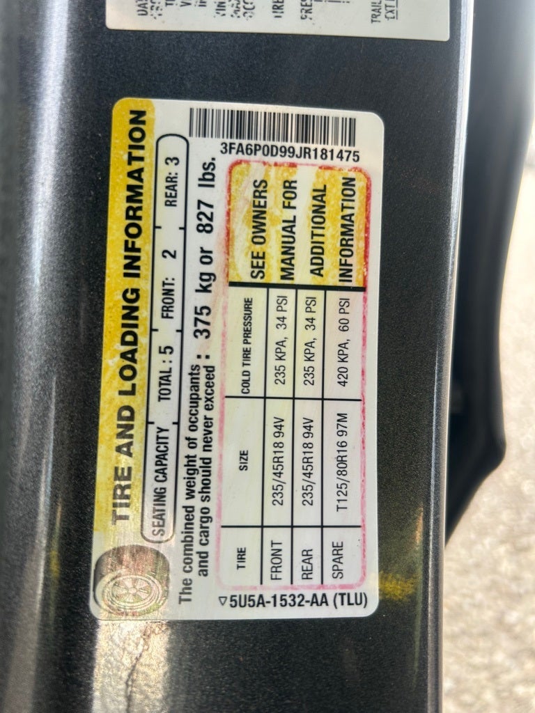 2018 Ford Fusion Titanium