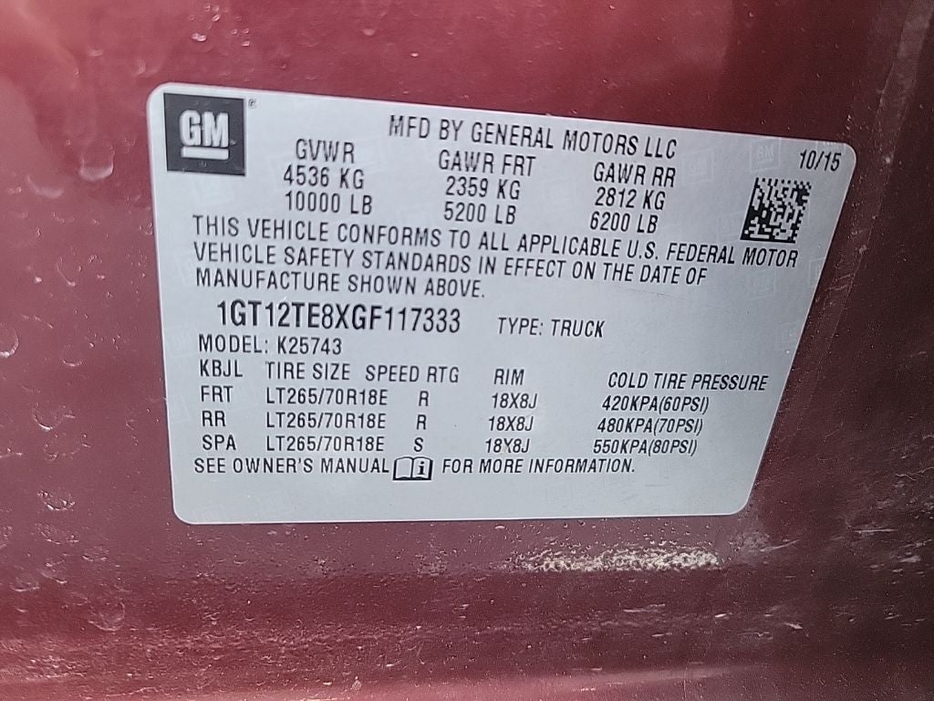 2016 GMC Sierra 2500HD SLT