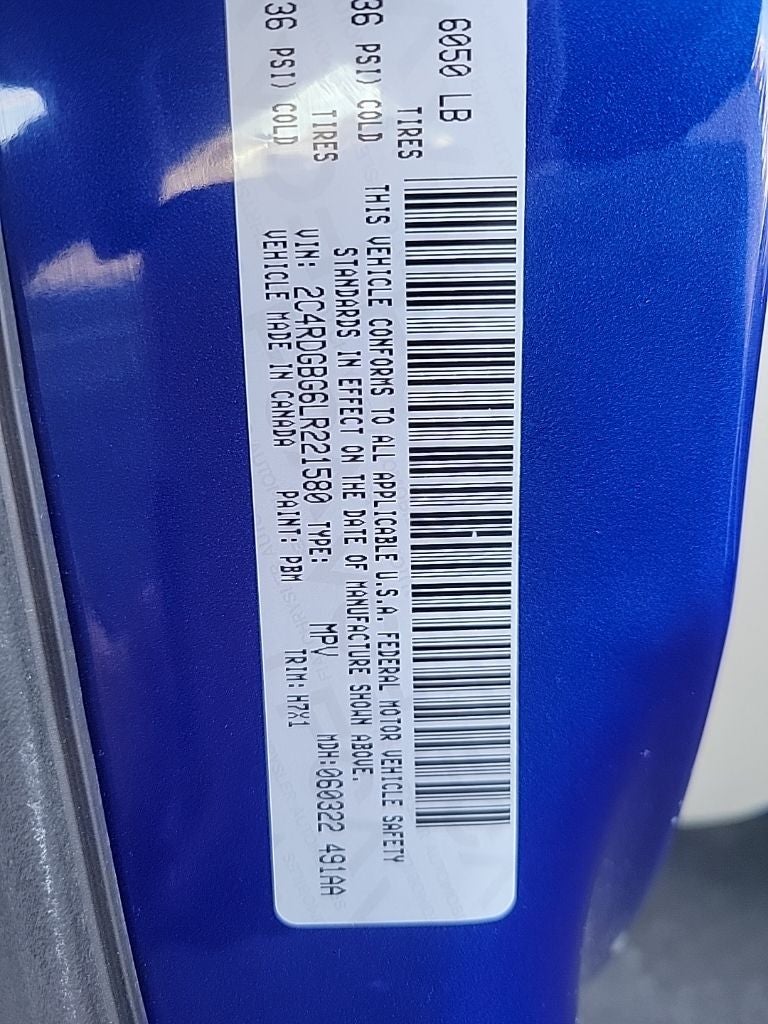 2020 Dodge Grand Caravan SE