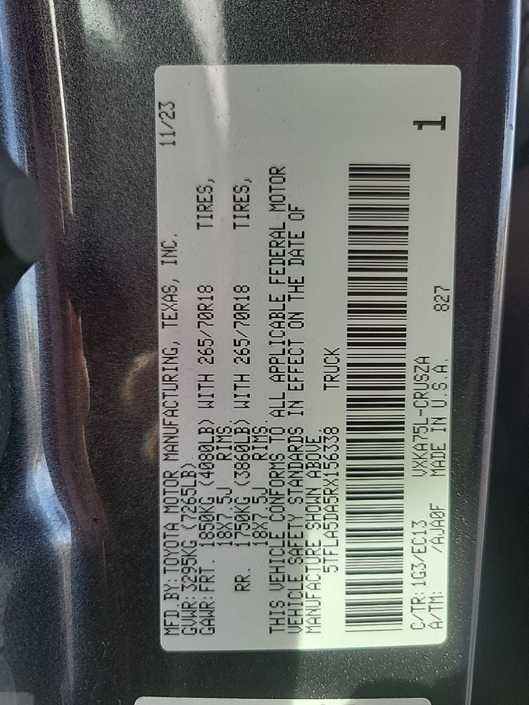 2024 Toyota Tundra SR5