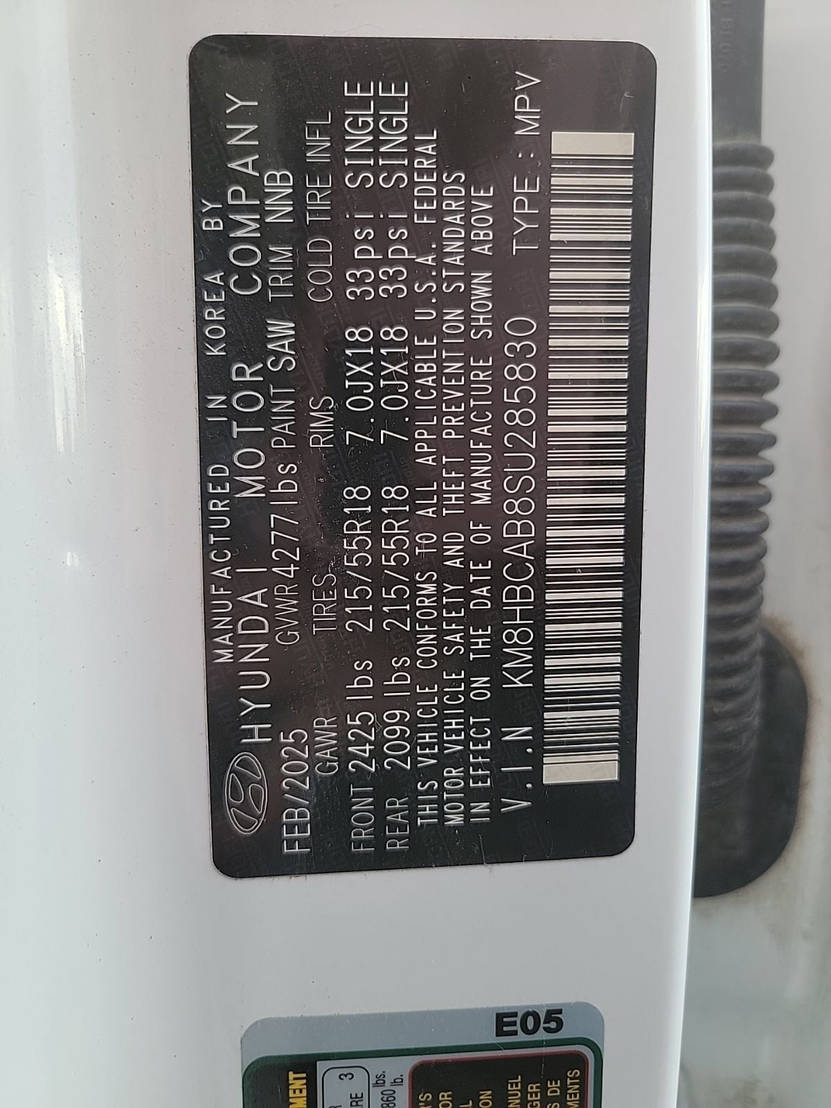 2025 Hyundai Kona SEL