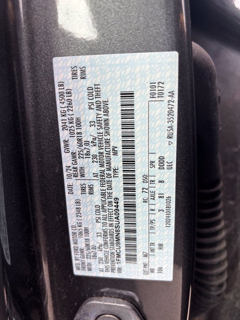 2025 Ford Escape ST-Line