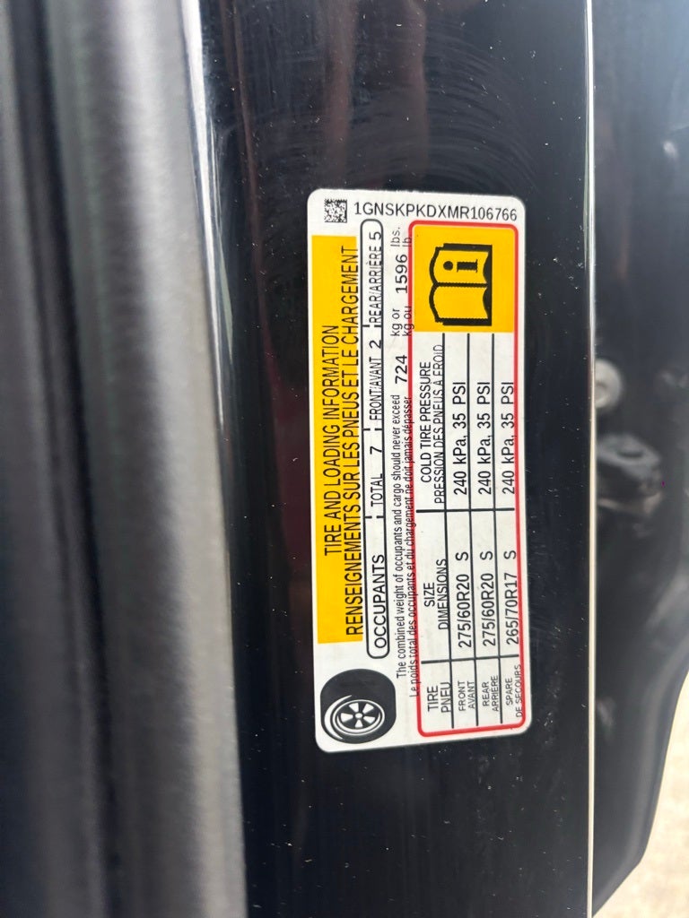 2021 Chevrolet Tahoe Z71