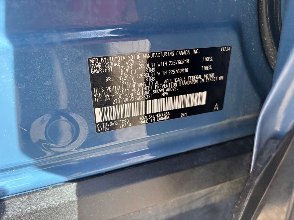 2025 Toyota RAV4 Hybrid SE