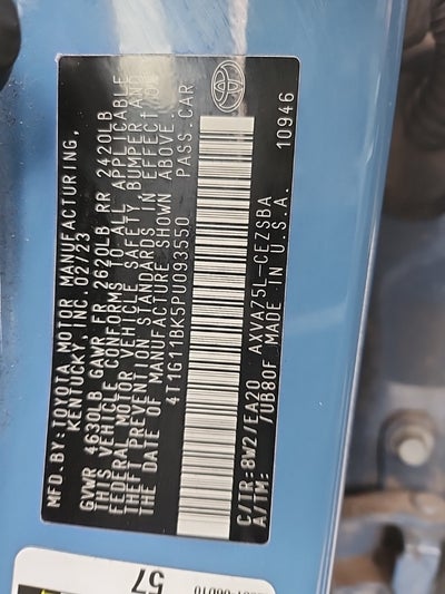 2023 Toyota Camry SE AWD