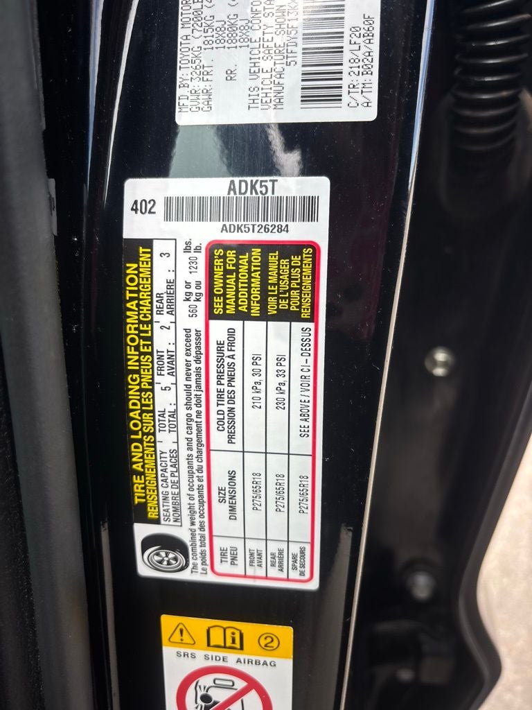 2019 Toyota Tundra TRD Pro 5.7L V8