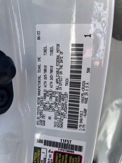 2023 Toyota Tundra SR5