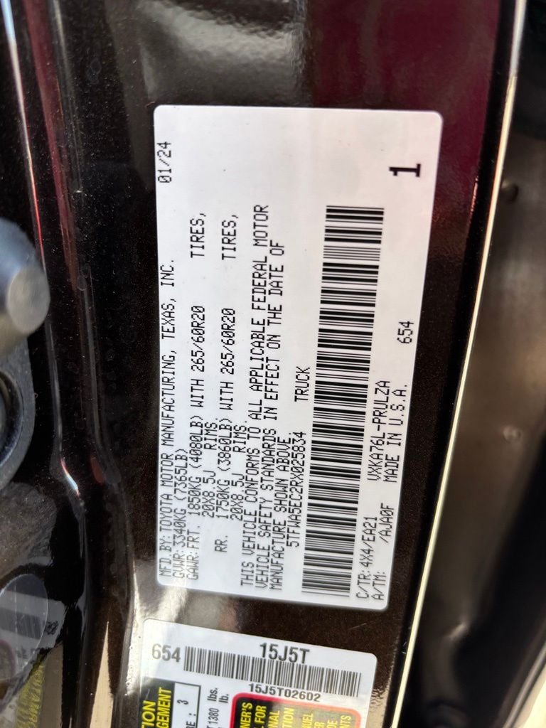 2024 Toyota Tundra Limited