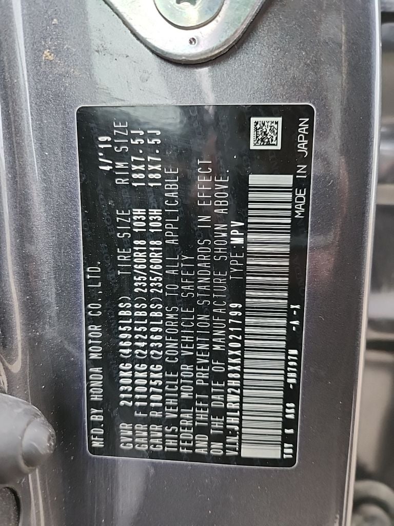 2019 Honda CR-V EX-L