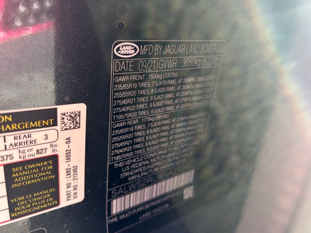 2022 Land Rover Range Rover Sport HST