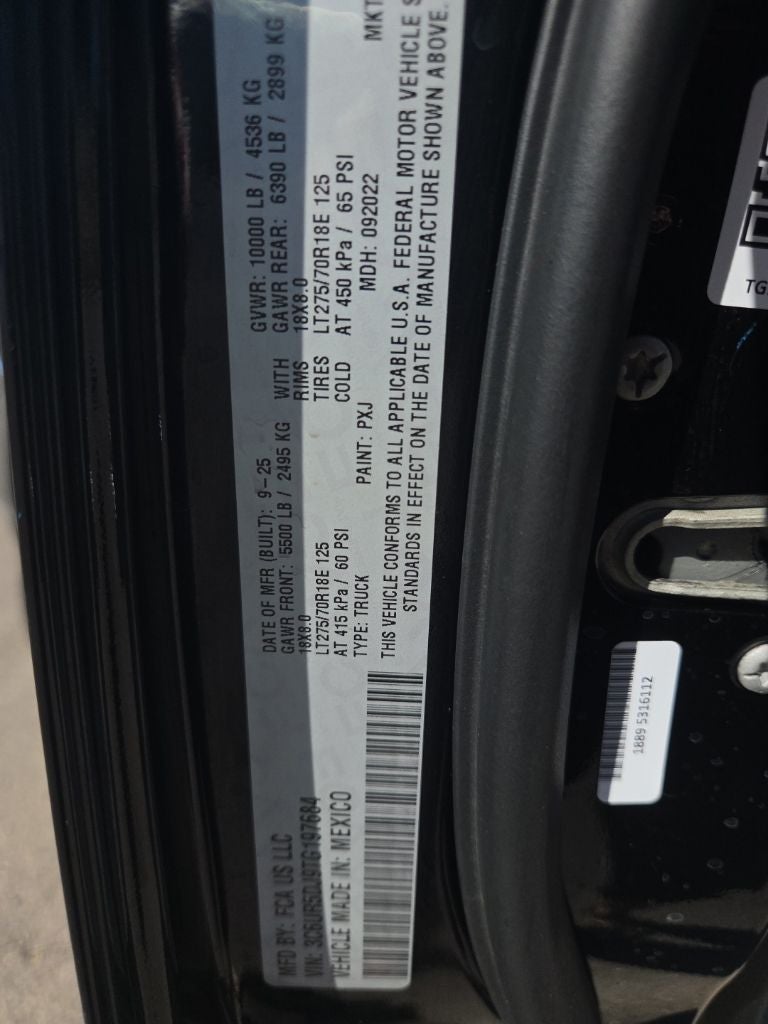 2026 RAM 2500 Big Horn