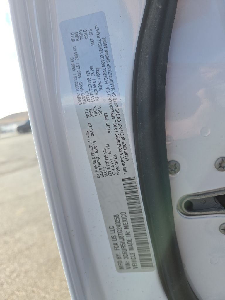 2026 RAM 2500 Tradesman