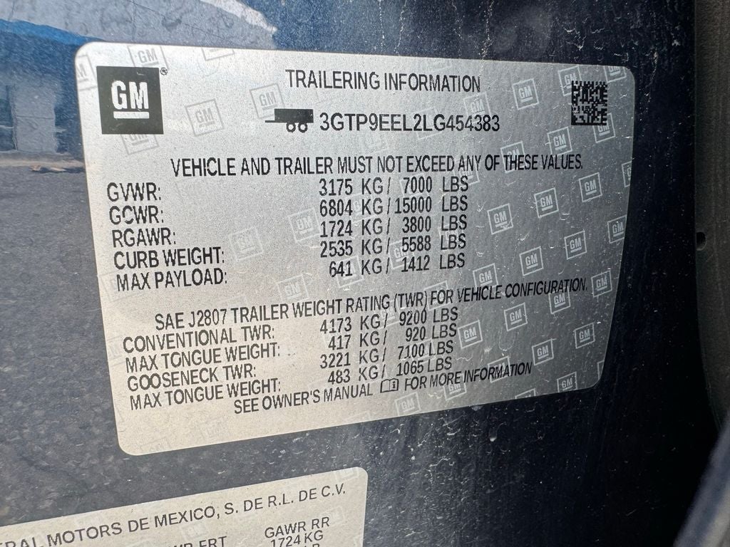 2020 GMC Sierra 1500 AT4