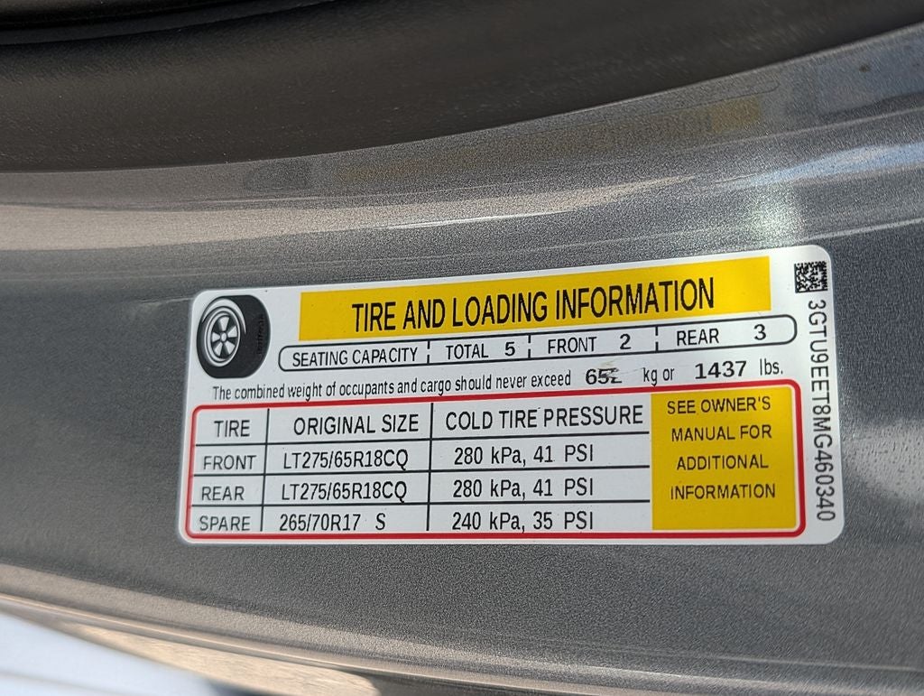 2021 GMC Sierra 1500 AT4