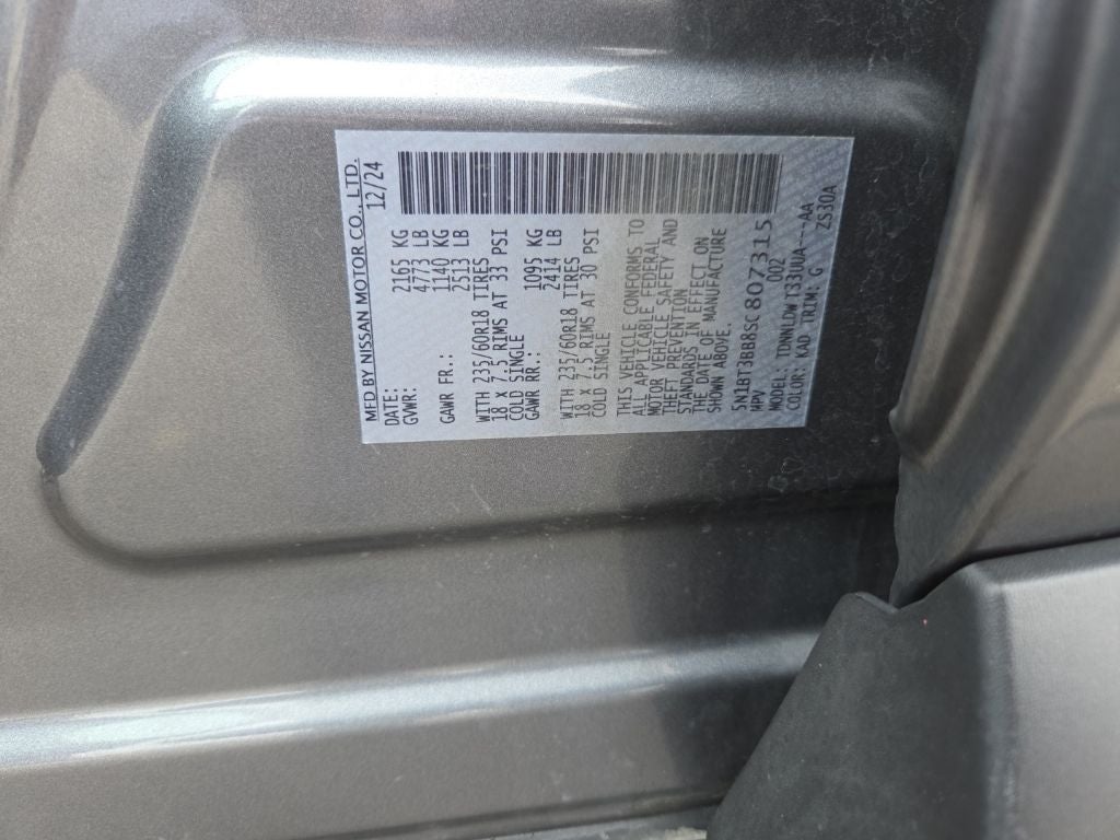 2025 Nissan Rogue SV